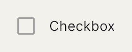 Checkbox as Draft draws it, with its initial settings.