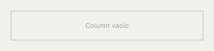 Column tal como lo dibuja Draft, con su configuración inicial.