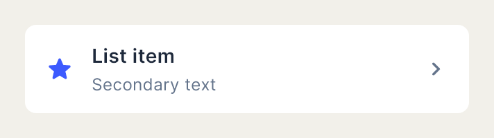 List Tile as Draft draws it, with its initial settings.
